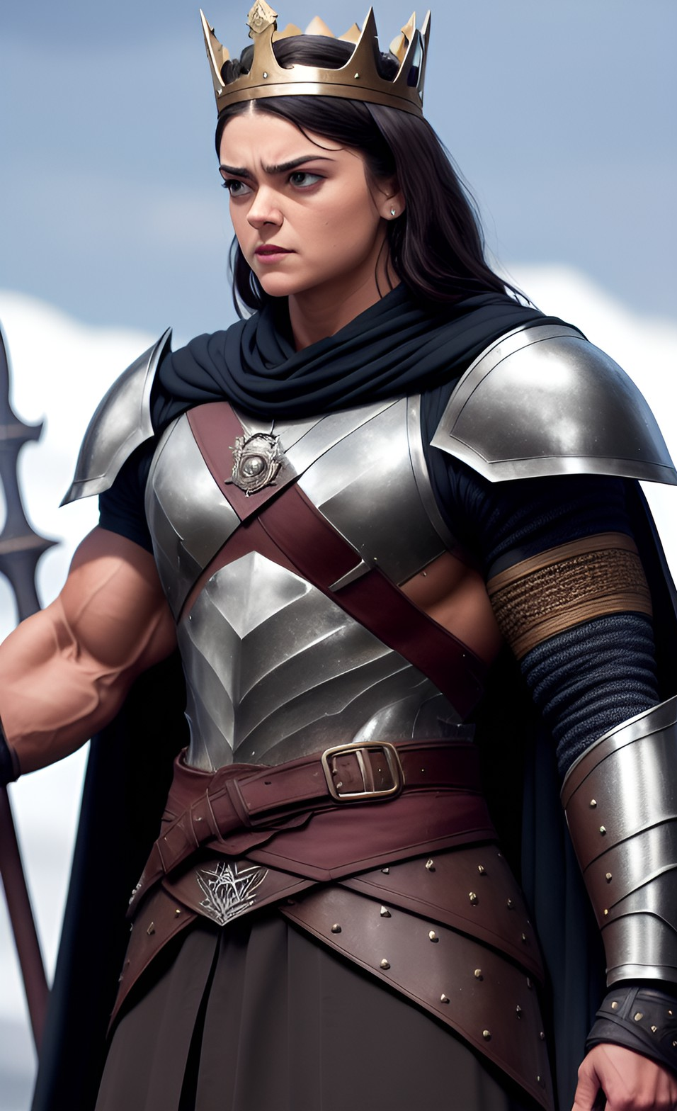 Buff Queen Arya Stark by solidwheel02 on DeviantArt