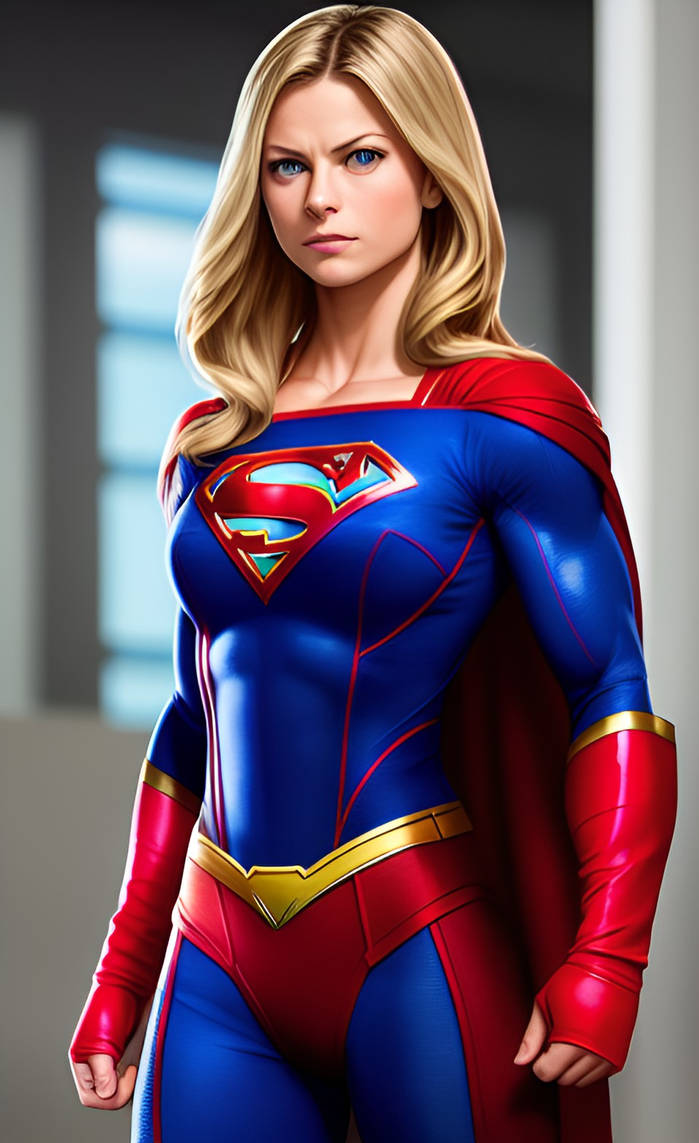 Buff Supergirl CW by solidwheel02 on DeviantArt