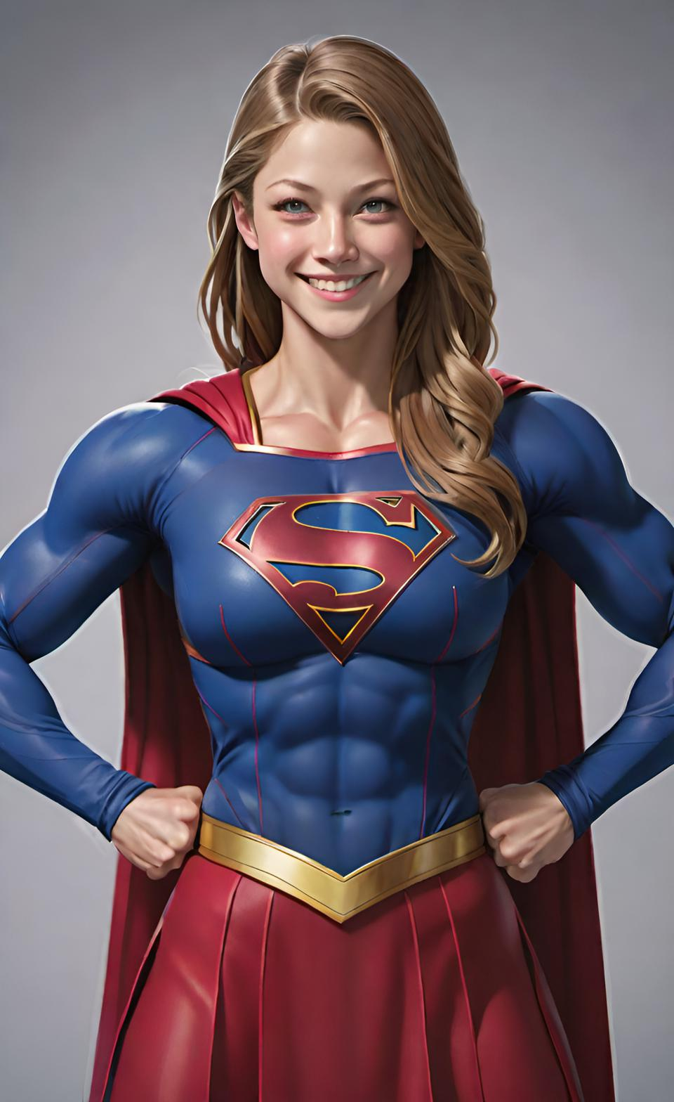 CW Supergirl Buff by solidwheel02 on DeviantArt