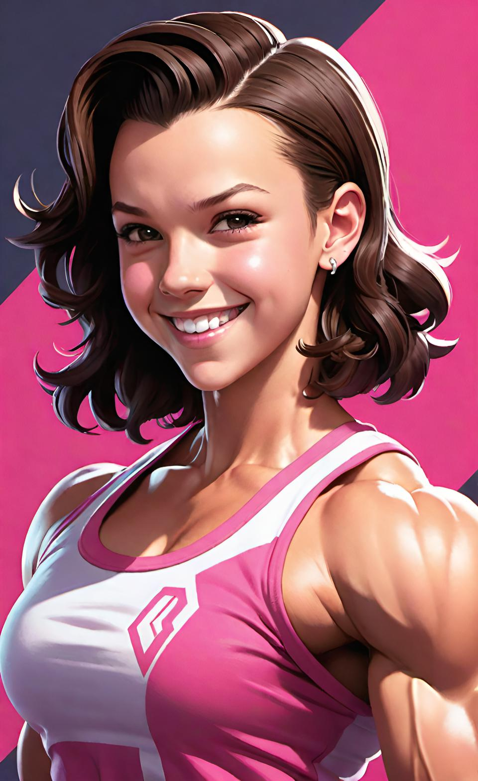 Milly Bodybuilder Millie Bobby Brown - Super Muscled by solidwheel02 on DeviantArt