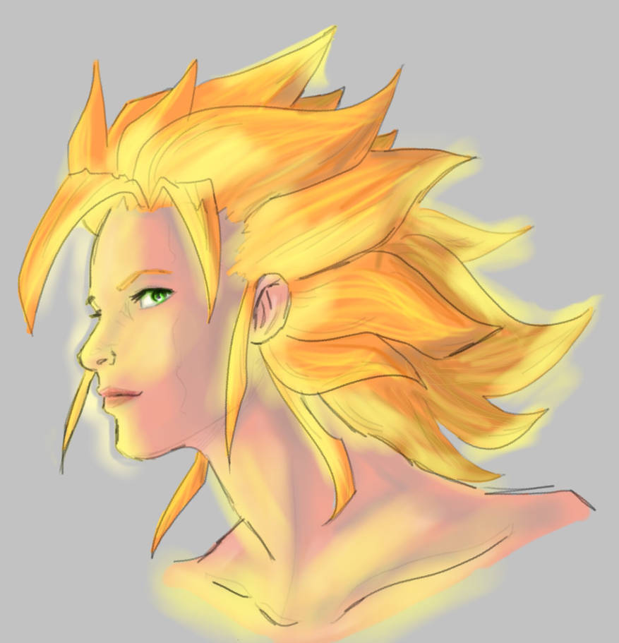 Ssjgirl super saiyan Girl version 2015