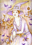 Spring Witch by Maria-van-Bruggen