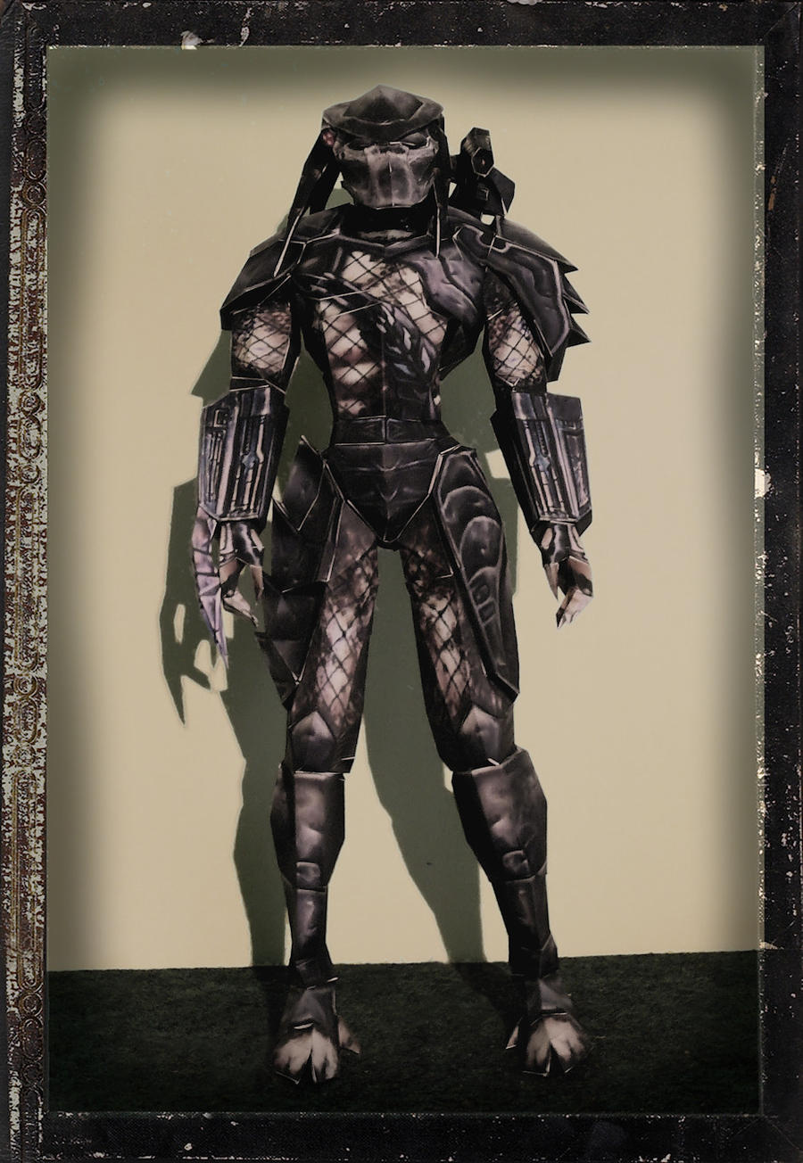Predator Papercraft by TheRandomManCan on DeviantArt