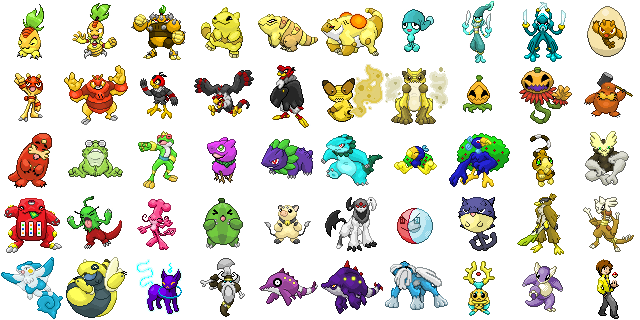 Pokemon Type Sprites