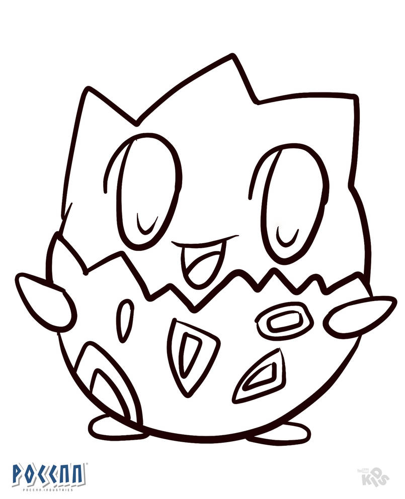10 Enchanting Togepi Pokemon Coloring Pages for All Ages