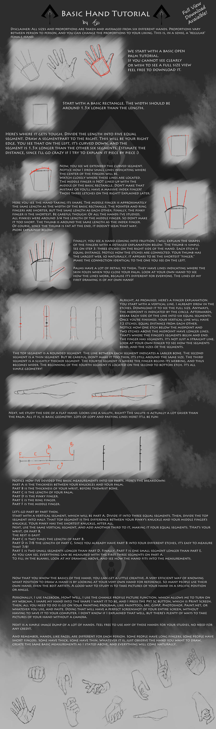 Basic Hand Tutorial by jeffoffo on DeviantArt