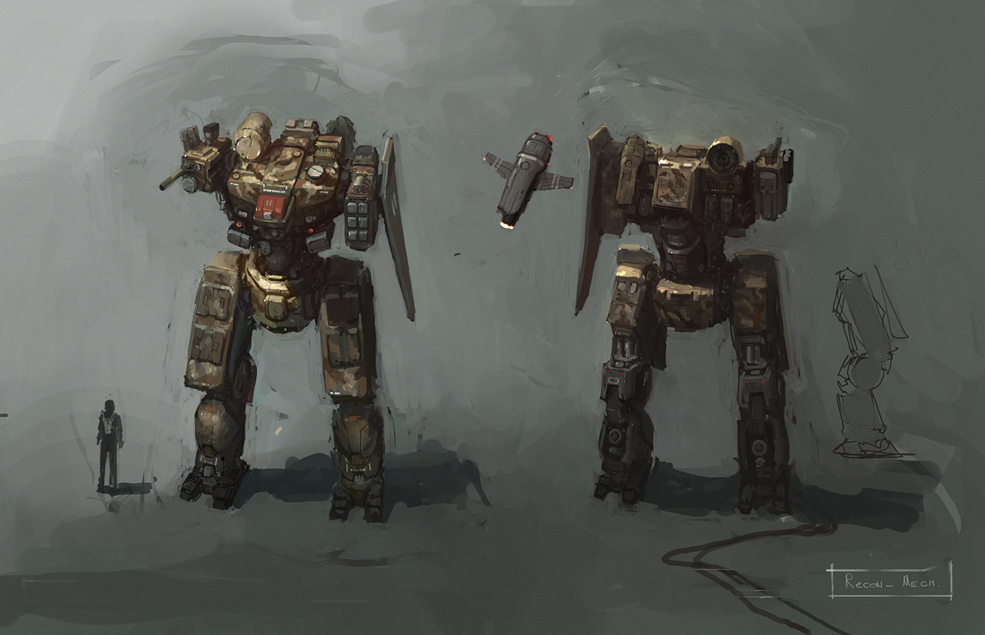 Recon Mech By Jimhatama On Deviantart Recon Mech By Jimhatama On Deviantart