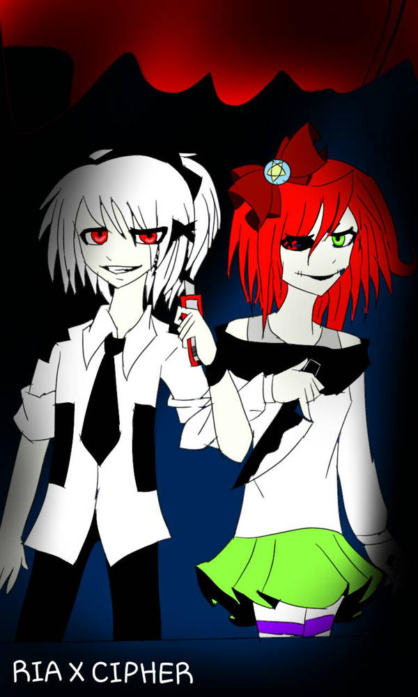 ALENA RIA X GREEN CIPHER by IwateKuromizu2001 on DeviantArt