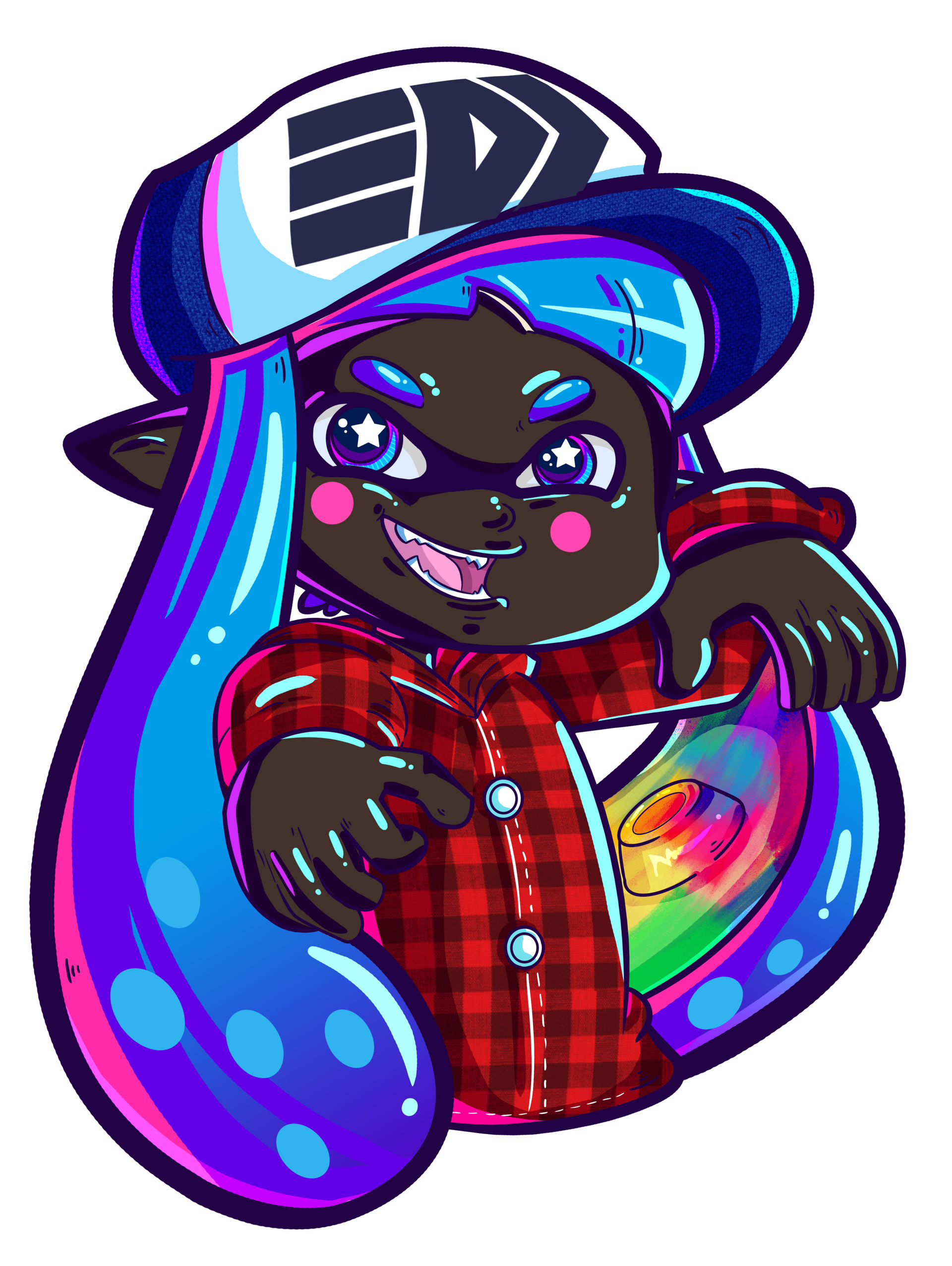 Inkzilla Inkling Commission: Inkling by crismas-art on DeviantArt