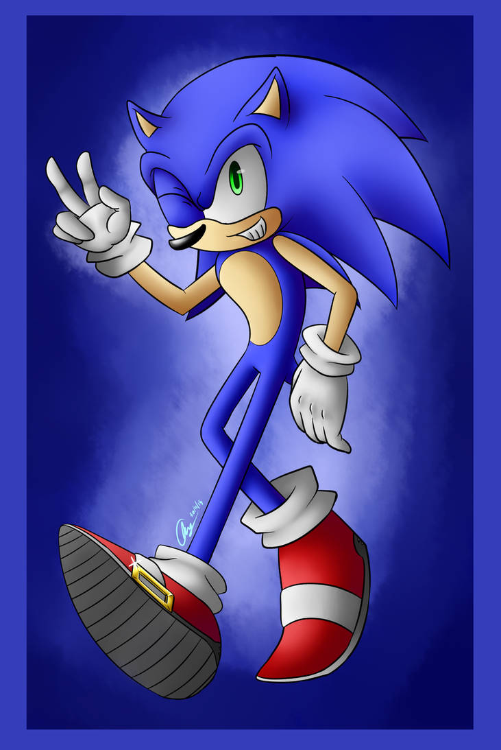Sonic by mysteryArt716 on DeviantArt