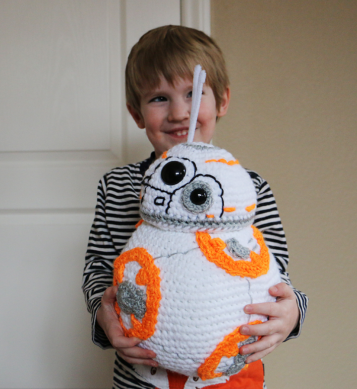 Life-Sized BB-8 with Free Pattern Link!