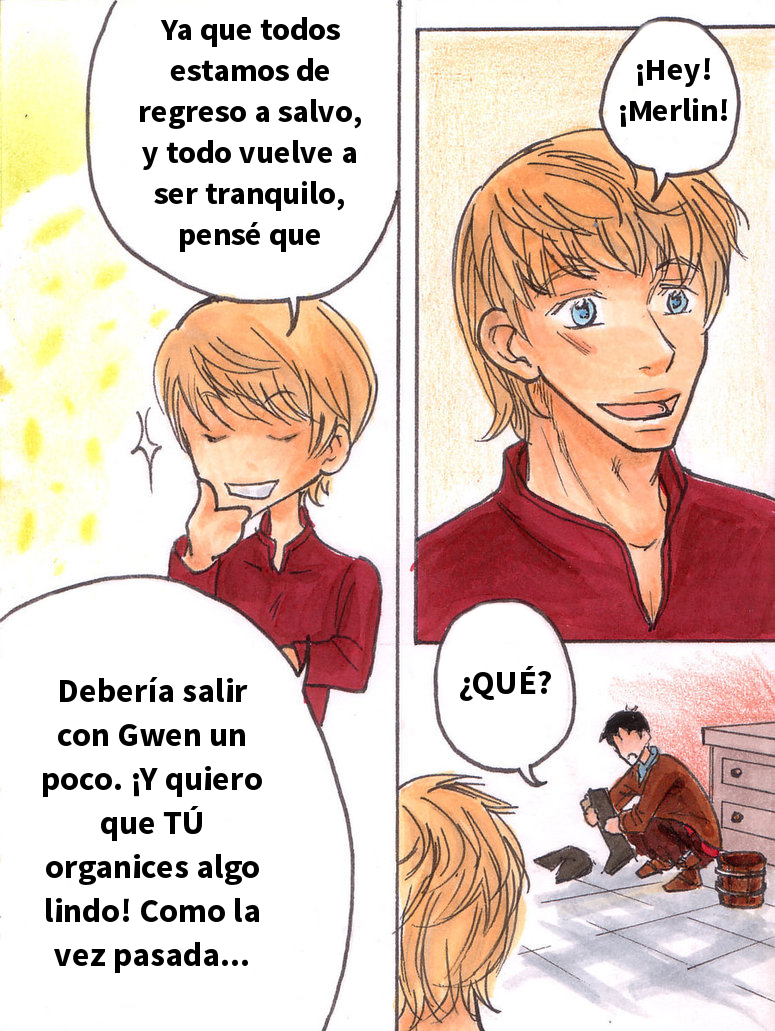 Merlin Doujinshi pagina 02