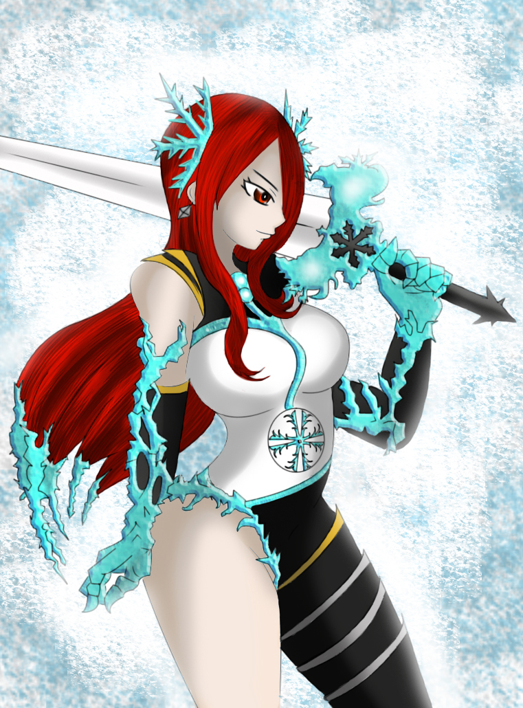 Erza Ice Empress Armor