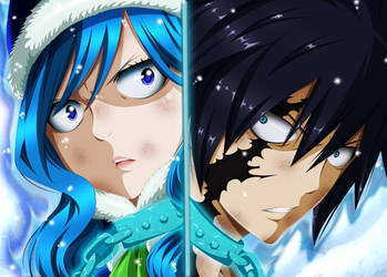 Gruvia - heart covered in the ice / FT 498 by Mirajanee
