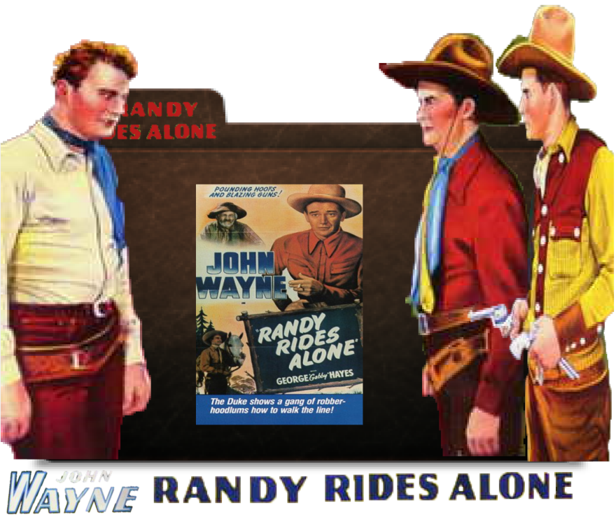 Randy Rides Alone (1934) folder icon by gsmenace on DeviantArt
