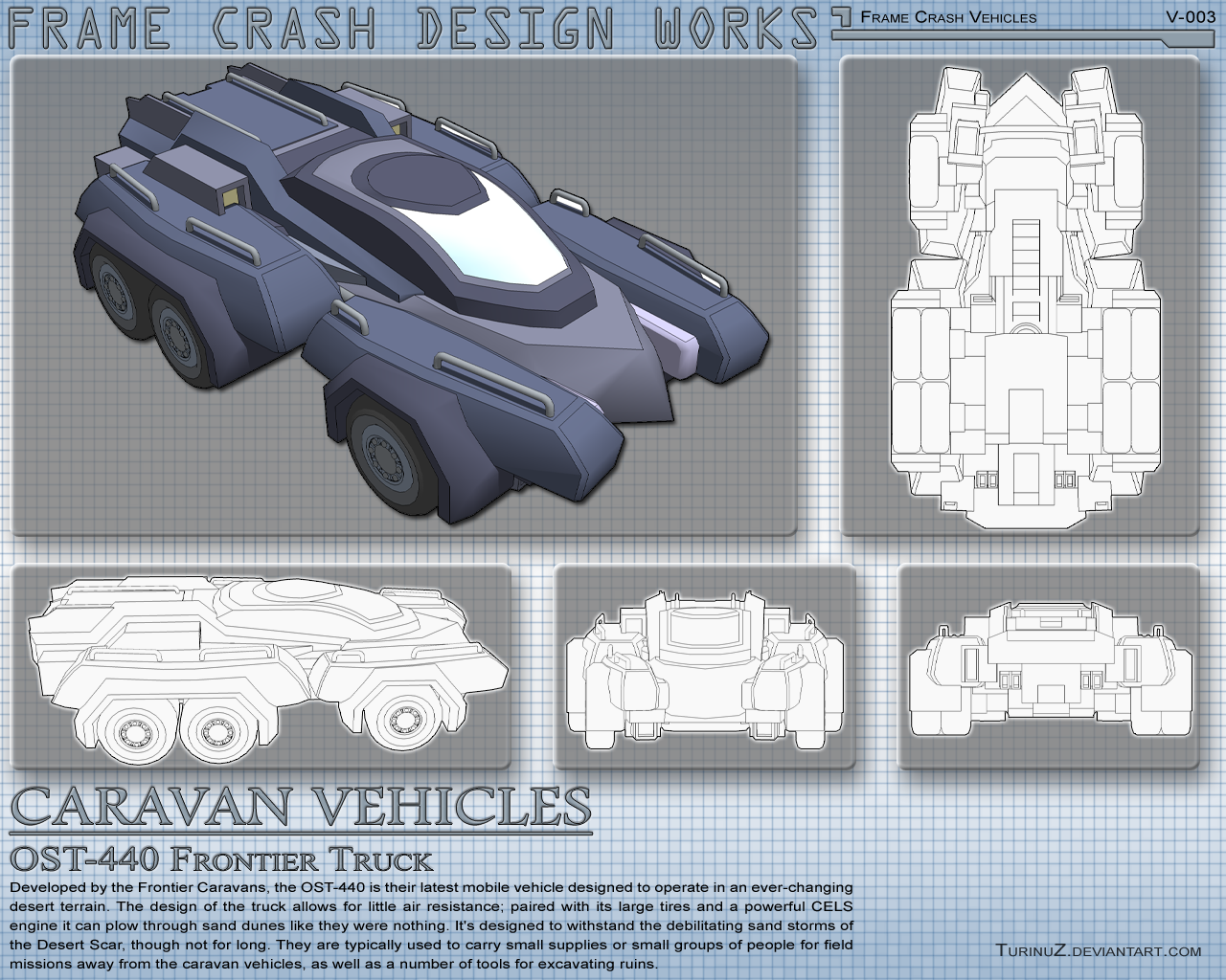 Caravan Vehicles Frontier Truck