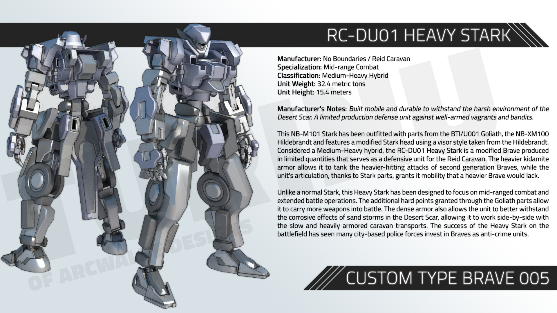 RC-DU01 HEAVY STARK