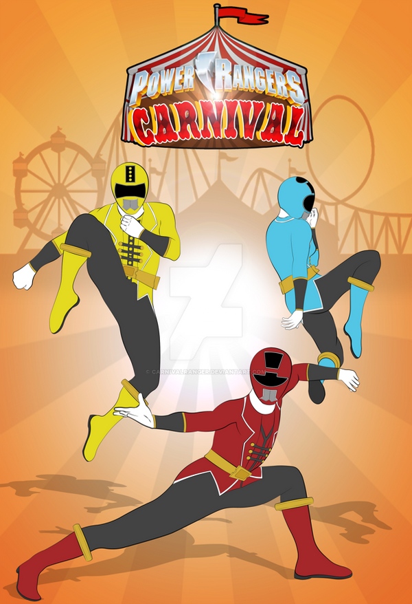 Power Rangers Carnival Poster by CarnivalRanger on DeviantArt