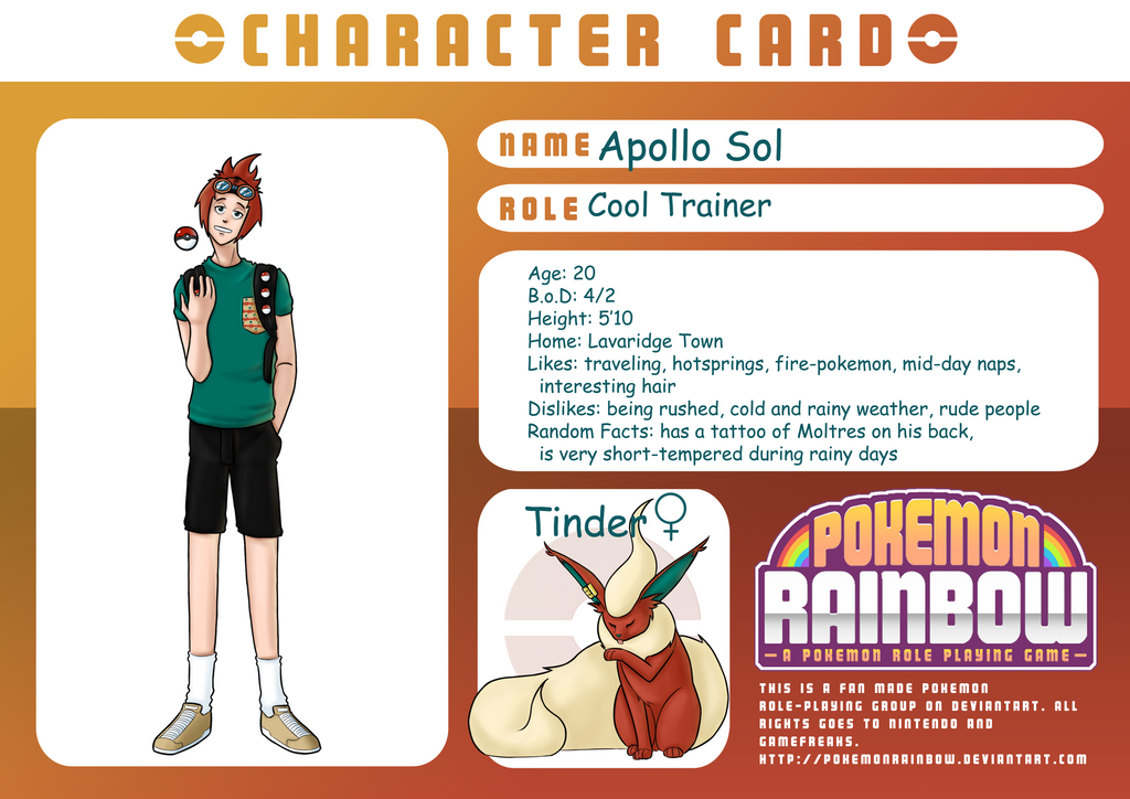 Pokemon Rainbow: Apollo Sol