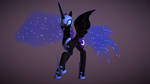 Nightmare Moon 3D model by CreatorOfPony