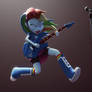 Rainbow Dash with Guitar