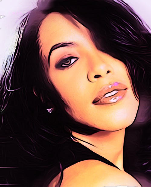 Aaliyah art by tork12 on DeviantArt