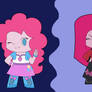 Pinkiepie and pinkamena