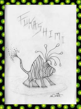 Frog Fukashimi (rough sketch)