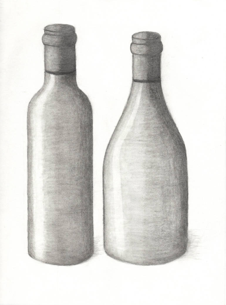 Рисунок бутылки. Зарисовки бутылок. Бутылка карандашом. Штриховка бутылки. Бутылка Графика.