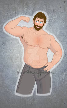 Flexing (Shirtless)