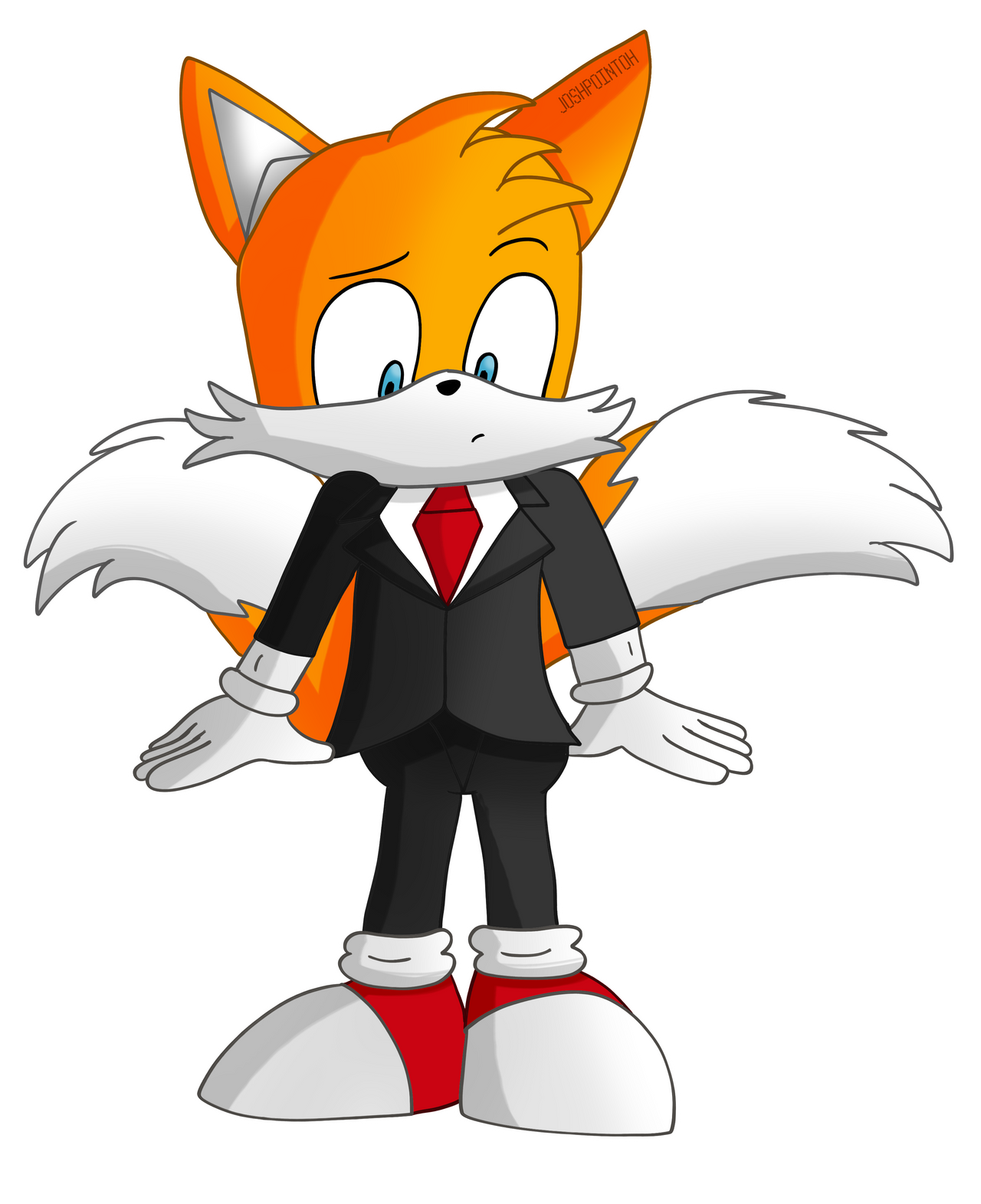 Tails Ripped Tuxedo Tails by JoshPointOhII on DeviantArt