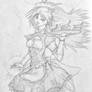 Random maid girl thing... (Sketch)