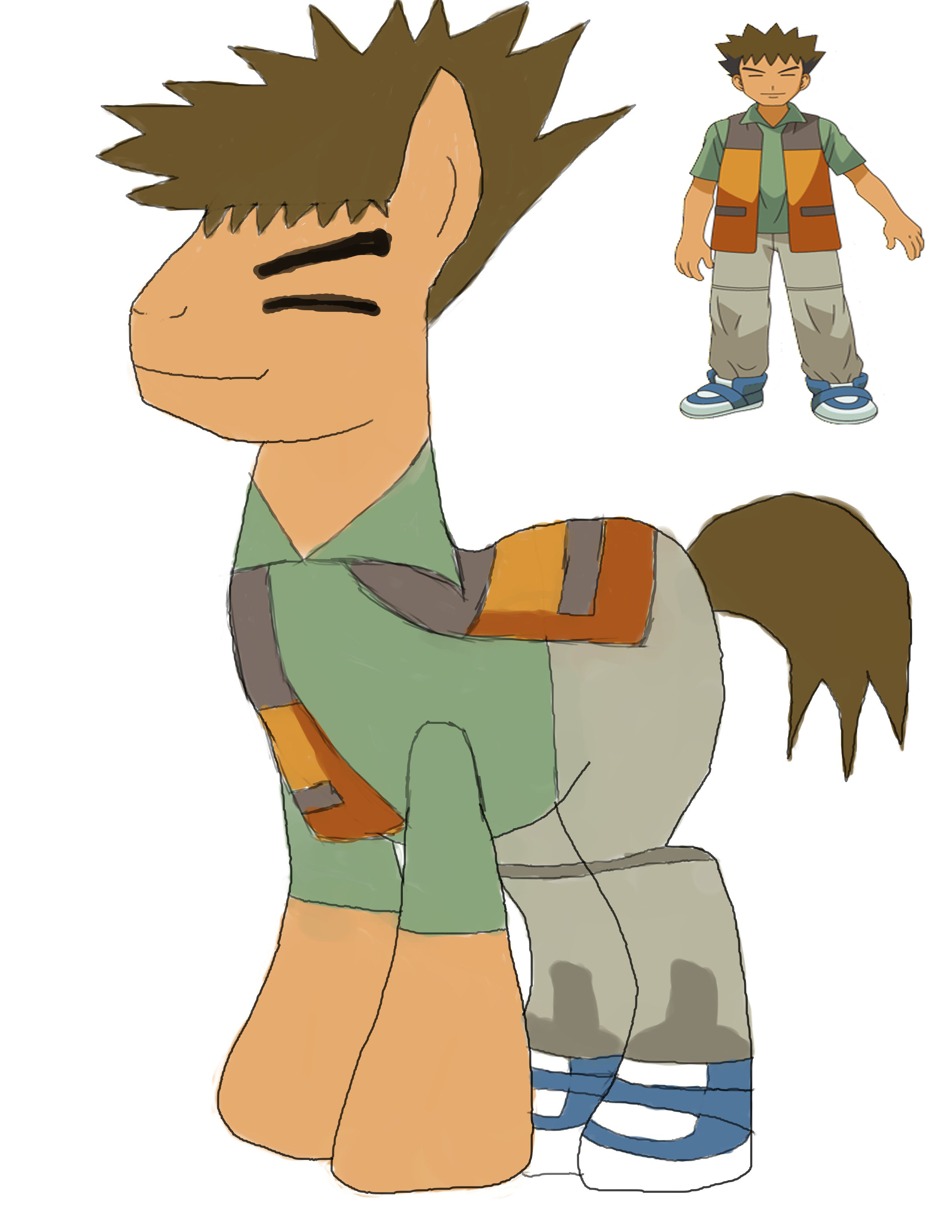 Brock As Pony