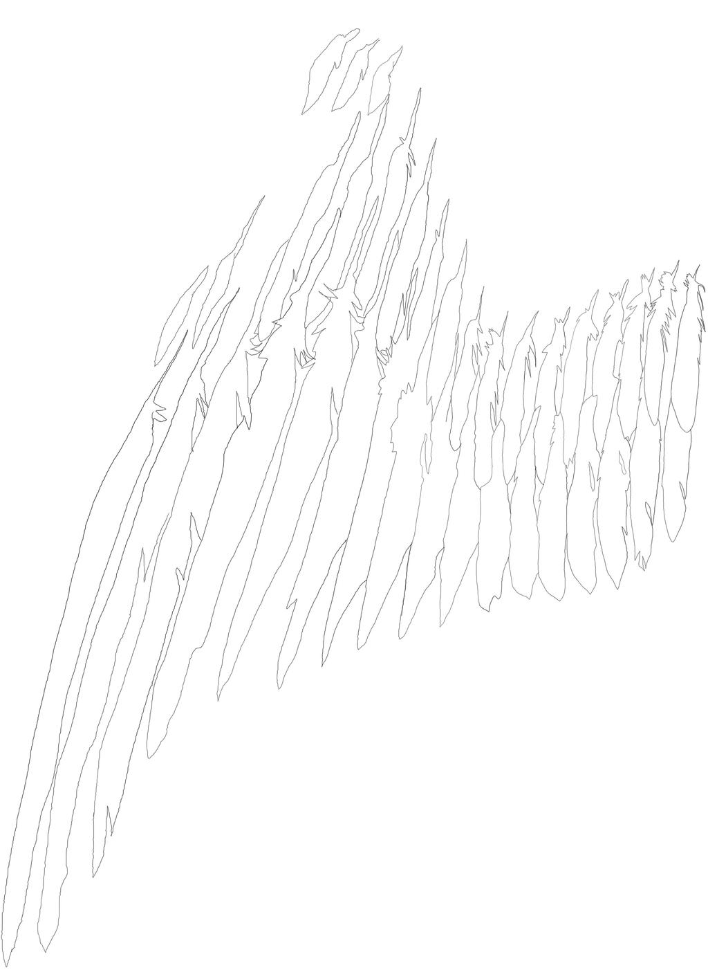 Wings Try 1 All Feathers pen