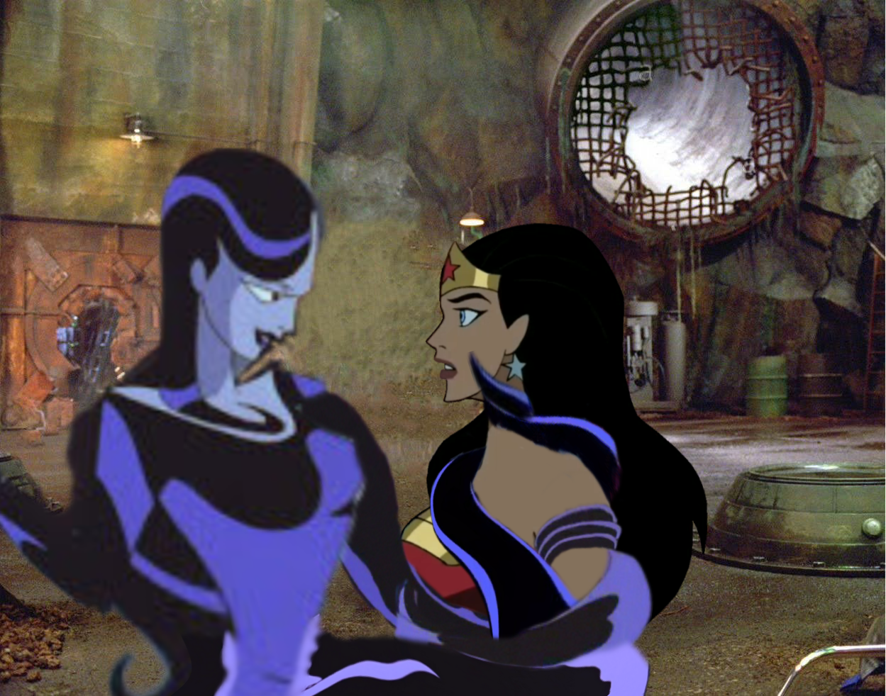 Inque Deviantart Inque admires her Amazonian prize by Theblackgooking on DeviantArt