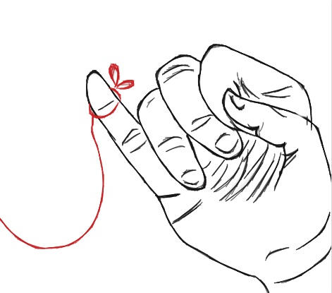 Red String of Fate by CacoPhonicA on DeviantArt
