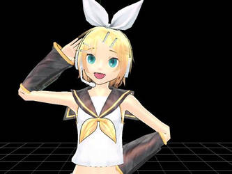 New Kagamine Rin Ginshi Model 2