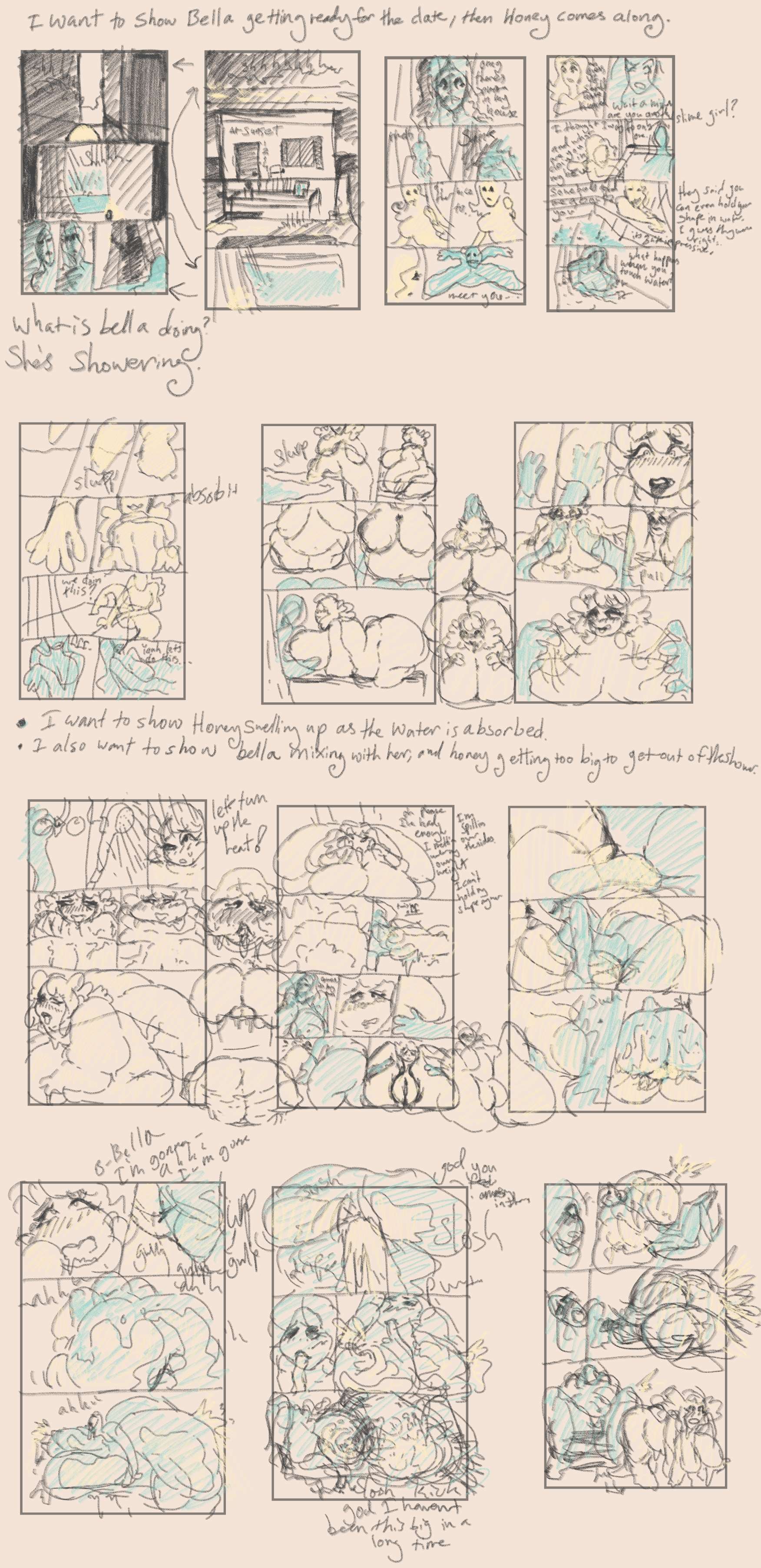 Lab Ratspainter Lab Rats chp 1 sketches (part 1) by WhyRoxanneWhy on DeviantArt