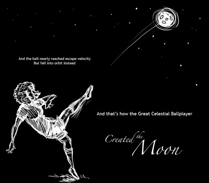 Creating the Moon