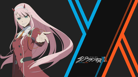 Zero Two Wallpaper Dark [3840x2160]