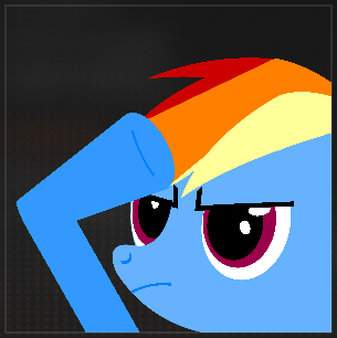 Black Ops 2 Rainbow Dash Salute Emblem