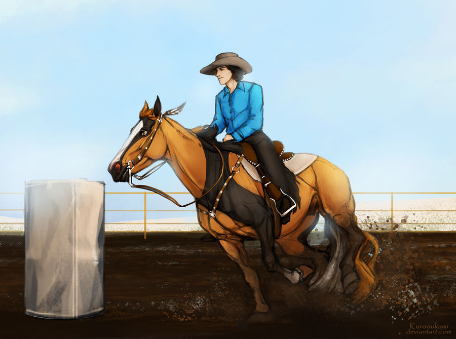 Barrel Racing Training by Kurooukami on DeviantArt