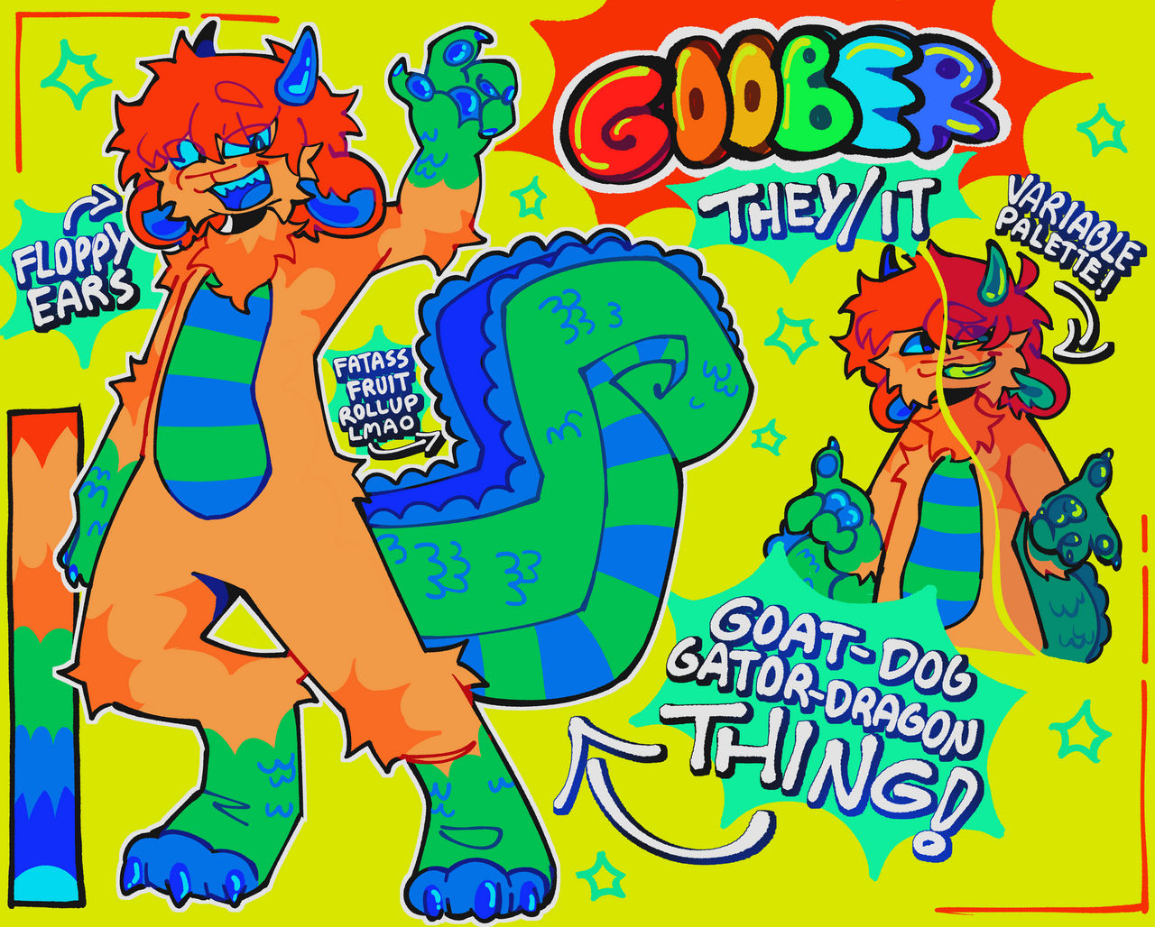 Goober 2 Goober Ref 2024 by crowshroomm on DeviantArt
