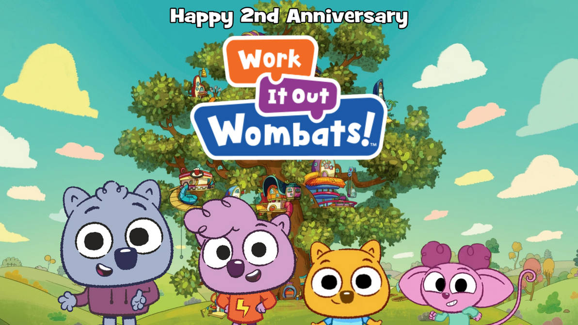Wombat Working Work It Out Wombats! 2nd Anniversary Wallpaper by AidenWithrow12 on ...