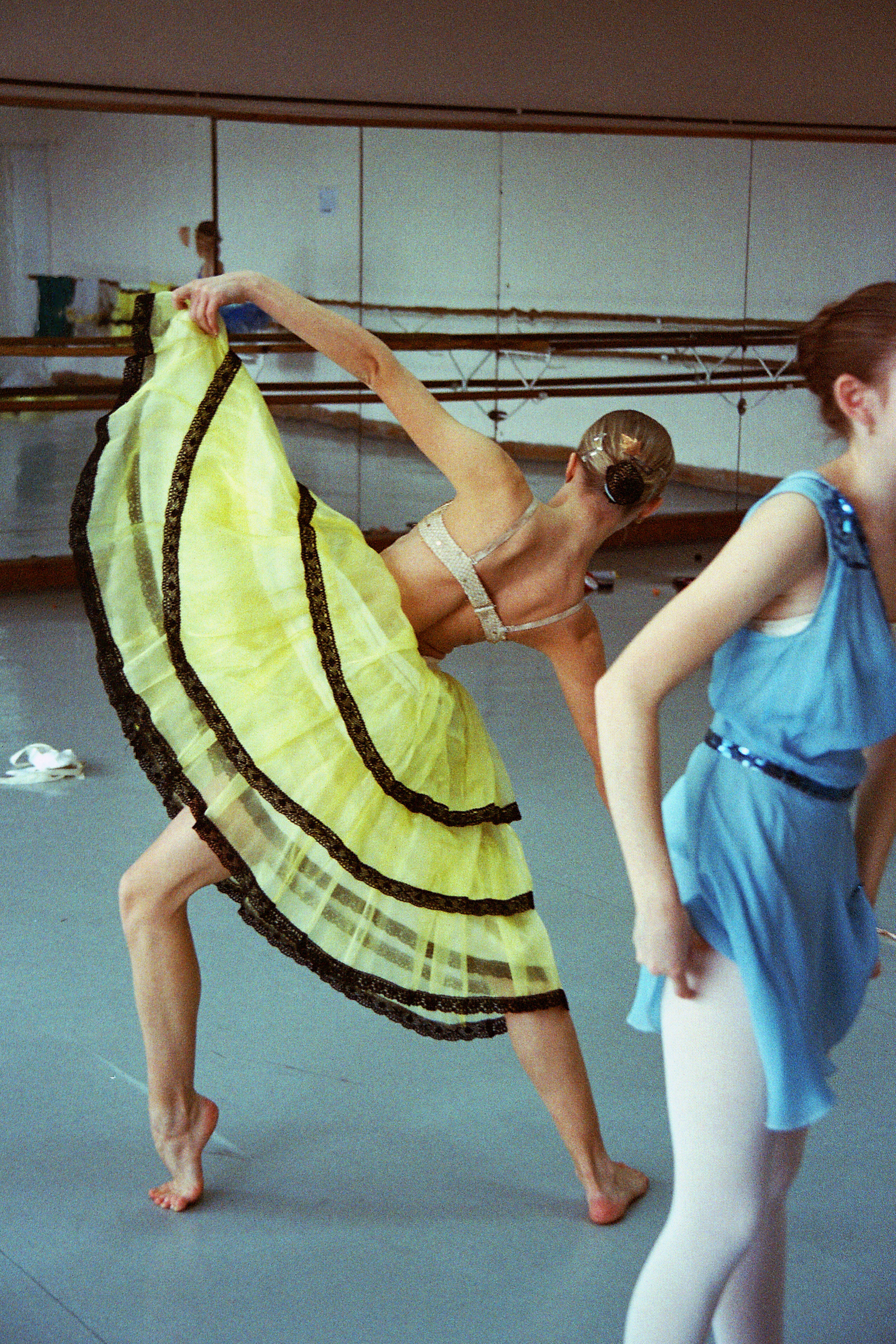 ballet rehearsal - streching