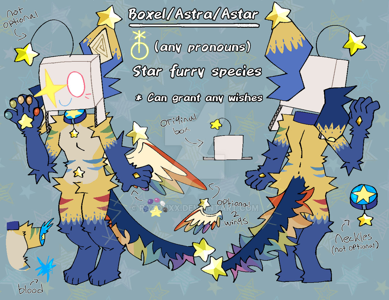 Boxel Characters Boxel ref sheet (1/2) by RazonxX on DeviantArt