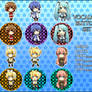 Vocaloid buttons