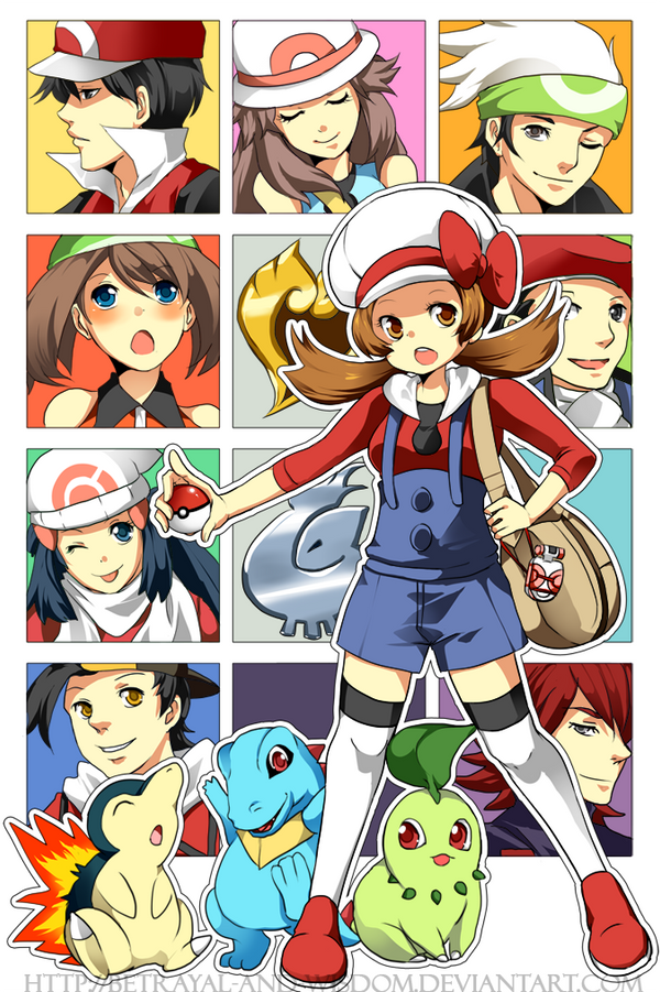 Pokemon HGSS by betrayal-and-wisdom