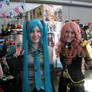 Miku and Luka Cosplay at Tekko 2014