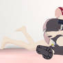 Sakura Crippler Crossface on HInata 1 MMD Ryona